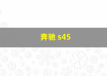 奔驰 s45